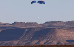 Blue Origin kết thúc chuyến bay thứ ba đưa người vào vũ trụ