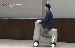 Xe đạp điện nhỏ gọn có thể gấp bỏ ba lô