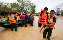 Hơn 21.000 người phải sơ tán vì lũ lụt nghiêm trọng ở Malaysia