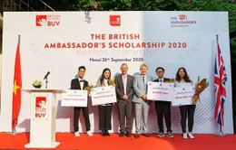 Quỹ học bổng BUV dành cho học sinh xuất sắc và học sinh có hoàn cảnh khó khăn