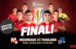 Indonesia vs Thái Lan: Chờ đợi kịch tính | 19h30 hôm nay (29/12) trực tiếp trên VTV5, VTV6