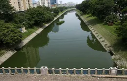 Hà Nội: Rào chắn một phần đường Láng, Nguyễn Khang để xây cầu Yên Hòa