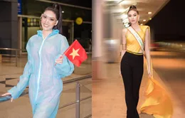 Á hậu Ngọc Thảo chính thức lên đường dự thi Miss Grand International