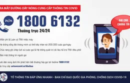 Truy vết COVID-19: Thành lập đường dây nóng 18006132 ứng dụng công nghệ tổng đài thông minh