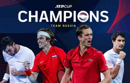 ĐT Nga vô địch ATP Cup 2021