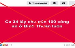 Phạt 10 triệu đồng, gỡ bỏ gần 30 tài khoản Facebook vì tung tin giả về COVID-19