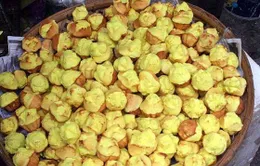 Bánh thuẫn - Hương vị ngày Tết làng quê Nam Trung Bộ
