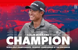 Collin Morikawa vô địch giải golf Workday Championship 2021