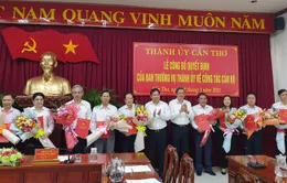 Cần Thơ trao các quyết định bổ nhiệm nhân sự chủ chốt