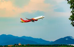 Vietjet khai thác chuyến bay đầu tiên đến sân bay Vân Đồn