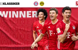 Bayern Munich ngược dòng ngoạn mục trước Dortmund