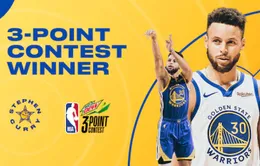 Stephen Curry giành danh hiệu vô địch cuộc thi ném 3 điểm