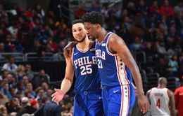 Bộ đôi Philadelphia 76ers vắng mặt tại NBA All-star 2021