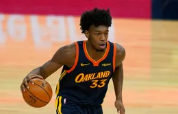 James Wiseman mang tin buồn tới Golden State Warriors