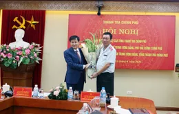 Phó Thủ tướng Lê Minh Khái bàn giao nhiệm vụ Tổng Thanh tra Chính phủ