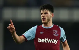 West Ham nhận tin dữ về tiền vệ Declan Rice