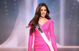 Khoảnh khắc Khánh Vân lọt top 21 Miss Universe 2020