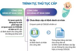 Trình tự, thủ tục cấp số định danh cá nhân