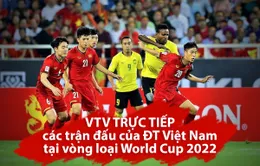 Lịch trực tiếp 3 trận đấu vòng loại thứ 2 World Cup 2022 của ĐT Việt Nam trên sóng VTV