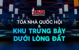 Khu trưng bày khảo cổ học dưới lòng đất "độc nhất vô nhị" của Tòa nhà Quốc hội Việt Nam