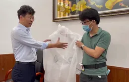 Thử nghiệm đồ bảo hộ chống nóng cho nhân viên y tế trong tâm dịch