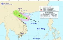 Áp thấp nhiệt đới mạnh lên thành cơn bão số 2