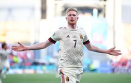 De Bruyne tỏa sáng đẳng cấp ngay trận đầu tiên ra sân tại EURO 2020