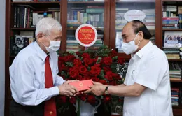 Chủ tịch nước tri ân các nhà báo lão thành