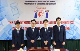 Cả 4 thí sinh Việt Nam thi Olympic Tin học Quốc tế năm 2021 giành HCB