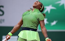 Serena Williams thần tốc tiến vào vòng 4 Pháp mở rộng