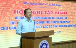 “Không có điểm mờ, điểm trống trong công tác thanh tra thi tốt nghiệp THPT”