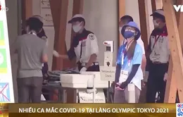 Nhật Bản ghi nhận các ca mắc COVID-19 đầu tiên tại làng Olympic