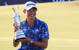 Collin Morikawa vô địch giải golf The Open Championship