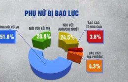 Hơn 30% phụ nữ từng hứng chịu bạo lực gia đình