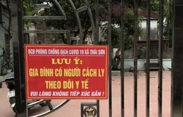 Hưng Yên: Người về từ vùng dịch tự cách ly, phải treo biển thông báo trước nhà