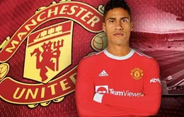 Raphael Varane hoàn tất việc gia nhập Manchester United