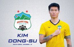 Chuyển động V.League: Kim Dong Su gia hạn hợp đồng cùng HAGL, SLNA trở lại luyện tập