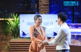 Shark Tank: Quyết chiêu mộ startup Mực nhảy, Shark Liên cạnh tranh với Shark Bình