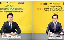 SHB chuyển nhượng 100% vốn tại SHB Finance cho ngân hàng Thái Lan