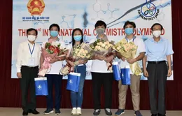 Việt Nam giành 3 HCV tại Olympic Hóa học quốc tế năm 2021
