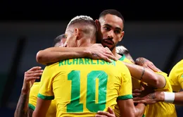 KẾT QUẢ Brazil 2-1 Tây Ban Nha: Thắng kịch tính, Brazil bảo vệ thành công huy chương vàng Olympic