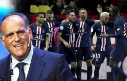 Mâu thuẫn giữa Paris Saint Germain & Chủ tịch giải VĐQG Tây Ban Nha