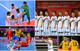 CẬP NHẬT Kết quả lịch thi đấu và BXH bảng C, D FIFA Futsal World Cup Lithuania 2021™: Tuyển Việt Nam có chiến thắng đầu tiên