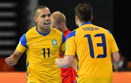 Brazil 4-0 CH Czech | Thắng thuyết phục, Brazil sớm giành vé vào vòng 1/8 FIFA Futsal World Cup Lithuania 2021™