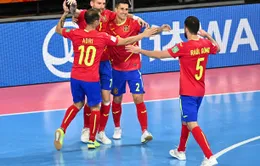 CẬP NHẬT Kết quả, bảng xếp hạng bảng E FIFA Futsal World Cup Lithuania 2021™: Tây Ban Nha nhất bảng, Paraguay vươn lên vị trí thứ nhì