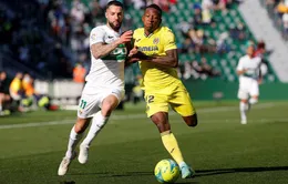 Villarreal bất ngờ thất bại trước Elche