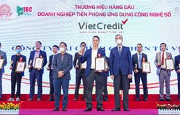 VietCredit vinh dự vào Top 10 thương hiệu hàng đầu Việt Nam