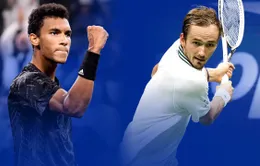 Aliassime đối đầu với Medvedev tại tứ kết Australia mở rộng