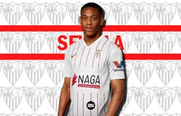 Martial chính thức gia nhập Sevilla