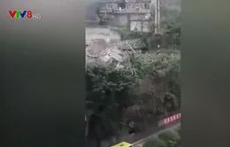 Trung Quốc: Nổ khí gas làm sập 1 toà nhà khiến 16 người thiệt mạng
